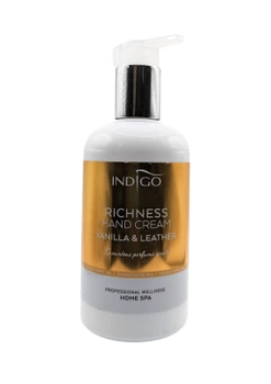 Indigo Krem do Rąk - Vanilla & Leather 300ml