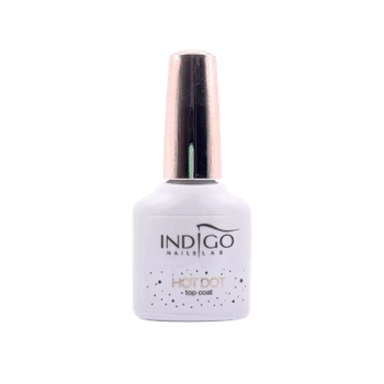 Indigo Gel Polish Top - HOT DOT 7ml