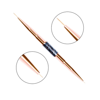 Clavier Pędzelek Dwustronny do zdobień 9mm/5mm