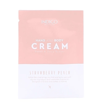 Indigo próba kremu do rąk i ciała Strawberry Peach 5g