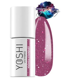 Yoshi Lakier Hybrydowy 524 Fuchsia Stardus  6ml