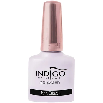 Indigo Lakier Hybrydowy Mr Black 7ml
