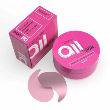 CLAVIER Płatki Żelowe Nawilżająco-Wygładzające Pod Oczy SOS Undereye Skin 60 szt.