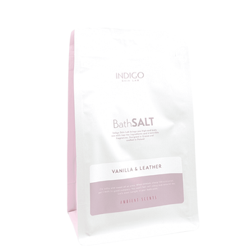 Indigo Sól do kąpieli Vanilla & Leather 700g
